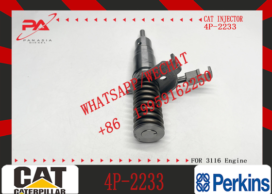 Excavator Injector 4P2233 4P-2233 0R4103 0R-4103 for 3116 Diesel Engine Parts Nozzle Assembly