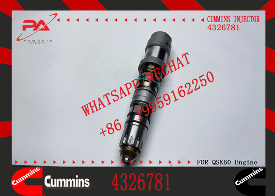 Promotion High Quality Common Rail Injector Diesel Fuel Injector 3766446 4326781 4088428 for Engine Parts