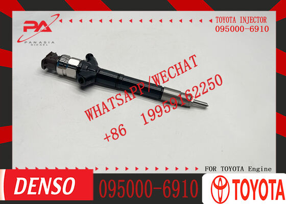 Fuel Injector 095000-6910 23670-09210 Common Rail Injector for Toyota RAV4 ALA30 2.2D 06 to 12 2AD-FTV