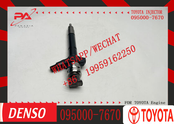 Iniettore carburante diesel Common Rail originale nuovo di zecca 23670-0R190 095000-7670