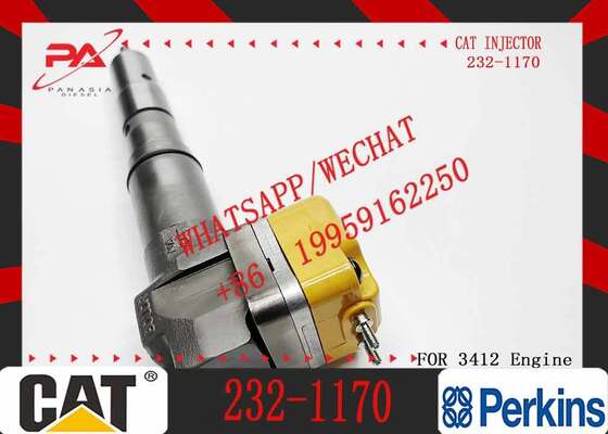 New 3412 Diesel Engine Fuel Injector 111-7916 198-4752 20R-5392 198-6877 232-1170 for Excavator Parts Condition New