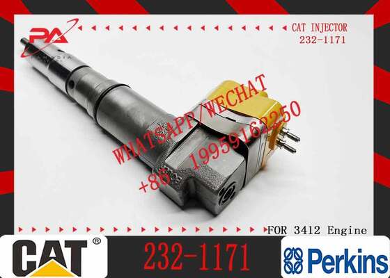 New 3412E 3408 Diesel Fuel Injector for Excavator Engine Parts 232-1171 10R-1267 232-1183 10R-1266 4CR01974
