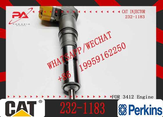 New 3412E 3408 Diesel Fuel Injector for Excavator Engine Parts 232-1171 10R-1267 232-1183 10R-1266 4CR01974