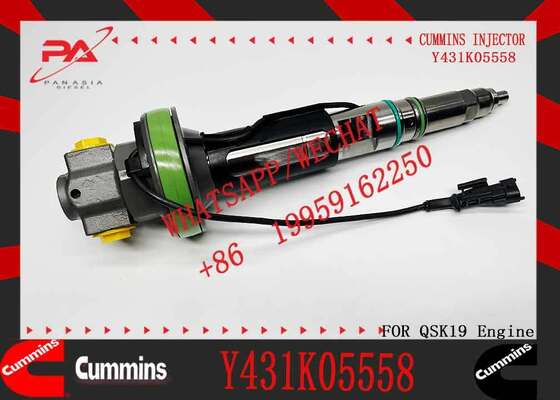 QSK19 ডিজেল 2867148 Y431K05248 Y431K05558 4964170 এর জন্য নতুন নির্মাণ যন্ত্রপাতির ফুয়েল ইনজেক্টর