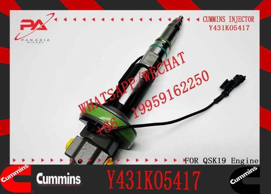 কামিন্স ইনজেক্টর Y431KO5417 4964172, কামিন্স QSK19 ইঞ্জিনের জন্য Y431K05419
