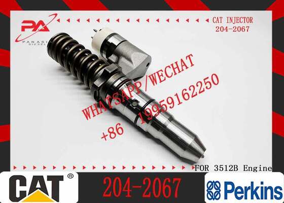 Fuel Injector 204-2067 2042067 Diesel Engine Fuel Injector 10r-6162 10r6162 for Cat C15 C18c13c323406e 3512b