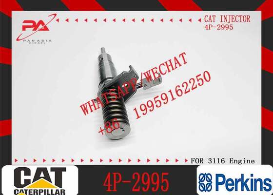 Inyector diésel industrial 4P-2995 para motor Caterpillar CAT 3116 | Referencia cruzada de inyector de combustible OEM 0R2924 7E6408 8N7005 | Sistema de inyección diésel de alta presión para equipos CAT, camiones, equipos marinos...